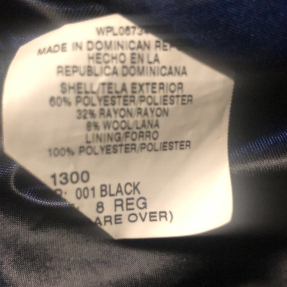 Izod Boy’s Black Sport Jacket - Picture 4 of 4